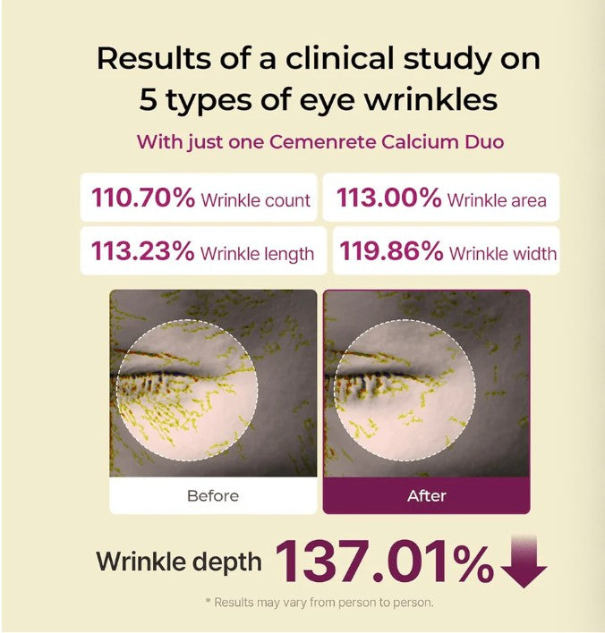 Dr. Melaxin Cemenrete Calcium Multi Balm 9g – Korean Collagen Face & Eye Stick | All-in-One Wrinkle & Hydration Care.