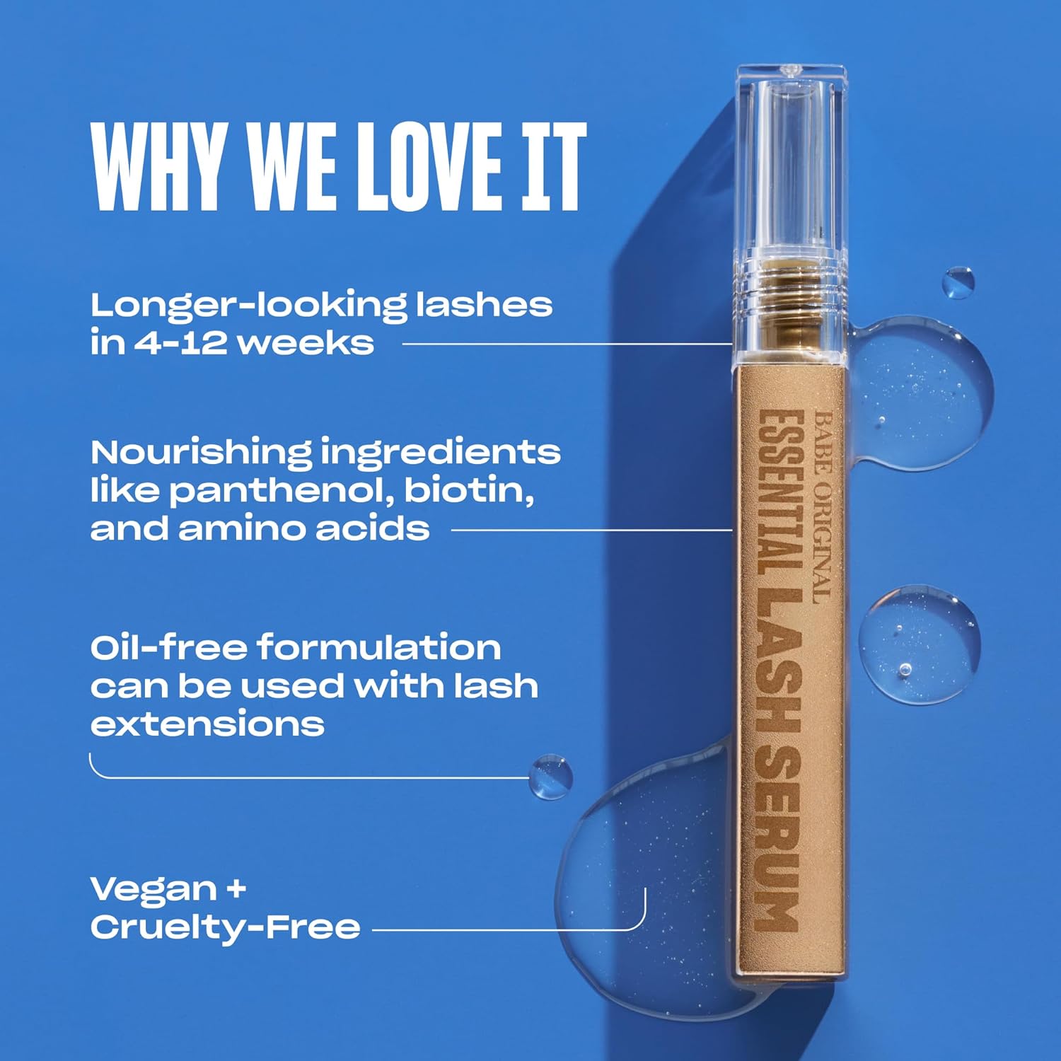 BABE ORIGINAL Lash Eyelash Serum