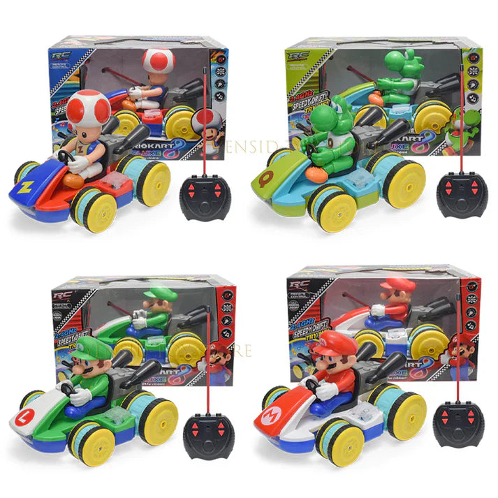 Super Mario Kart 2.4GHz Rechargeable Remote Control Toy Racing Car