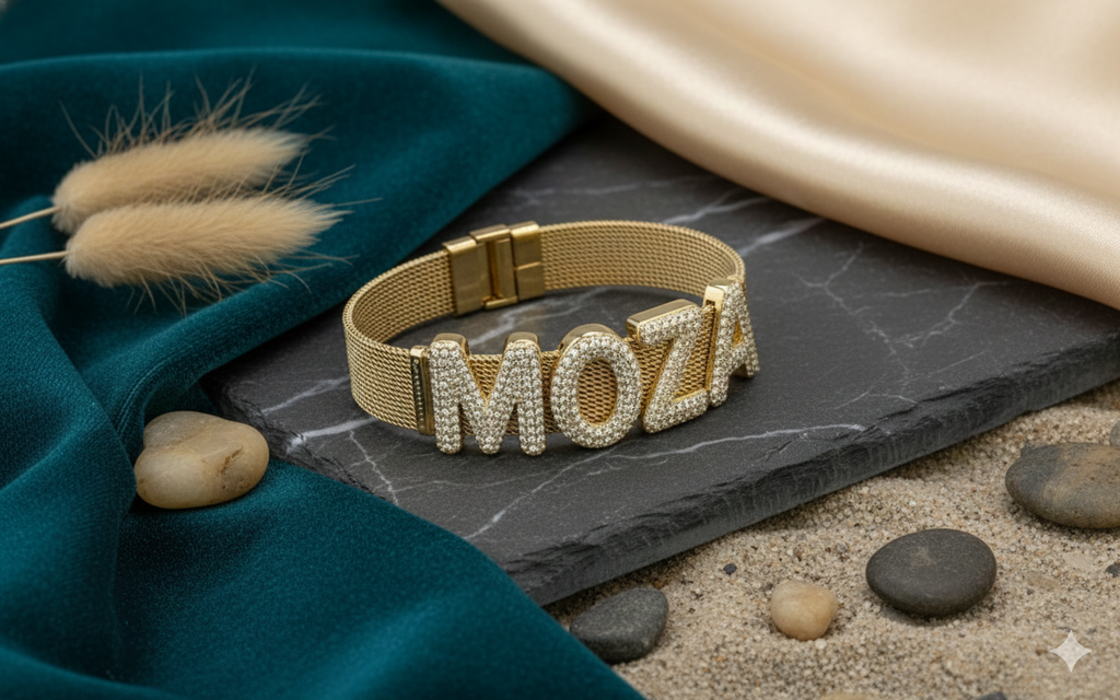 18K Gold Plated Jewelry NAMELET - Personalized.