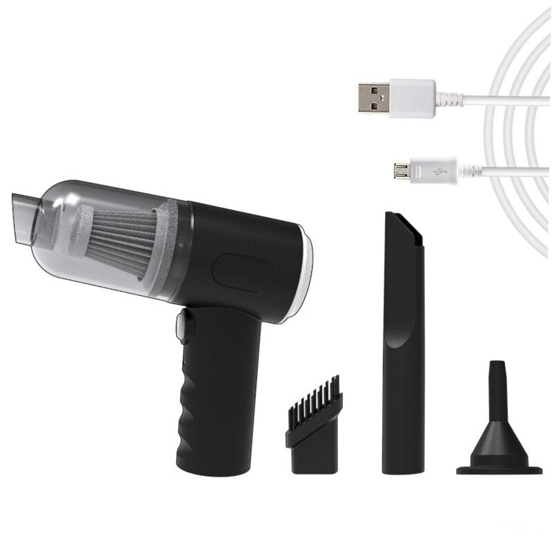 Wireless Car Smart Vacuum and Blower – Portable High-Power Auto Cleaner.