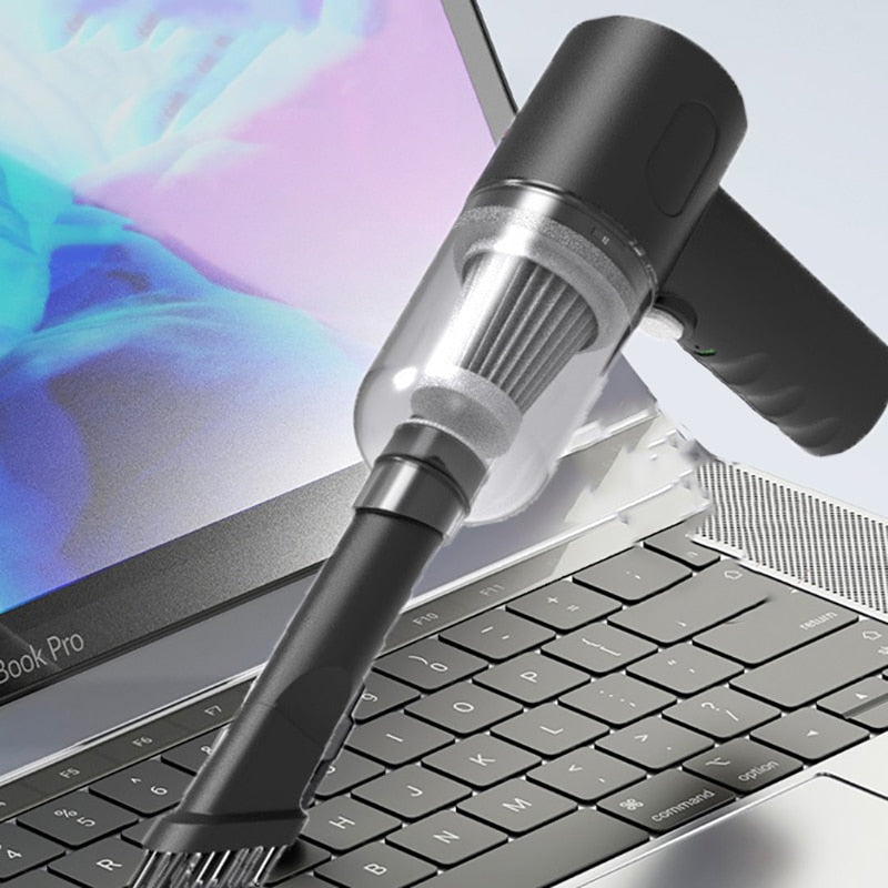 Wireless Car Smart Vacuum and Blower – Portable High-Power Auto Cleaner.